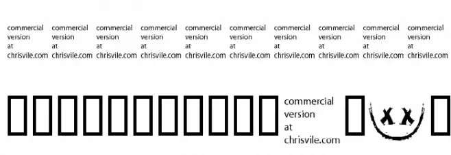 Skidmarked Font OTHER CHARS