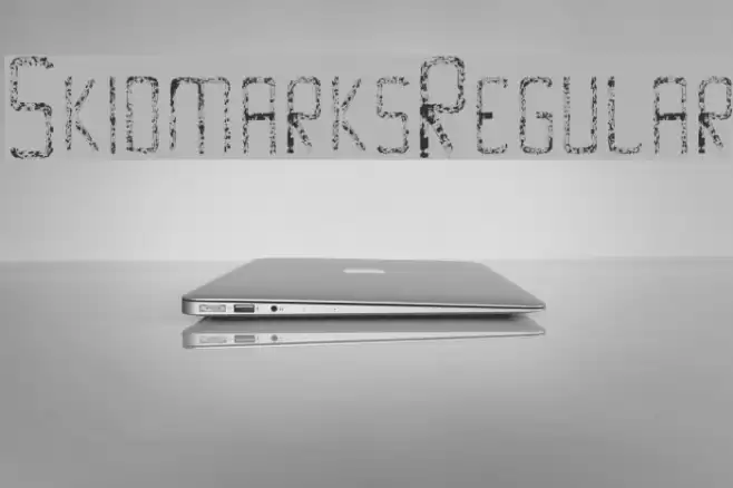 Skidmarks-Regular Font examples