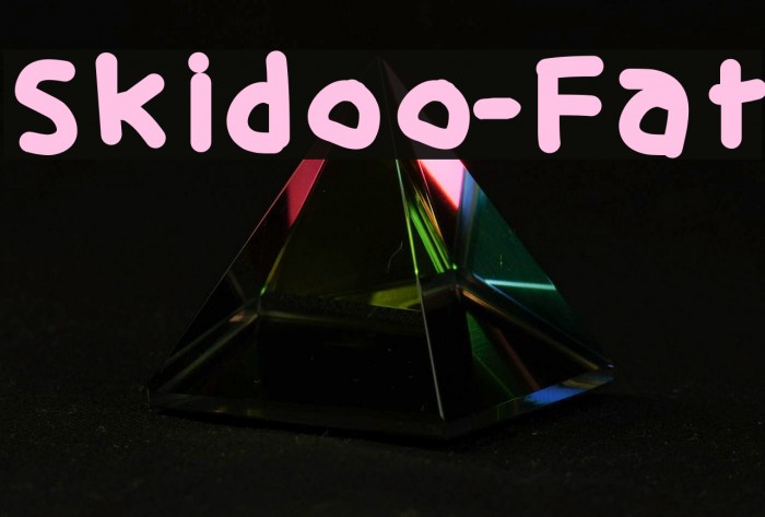 Skidoo-Fat Font examples