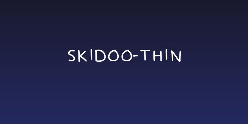 Skidoo-Thin Social Header