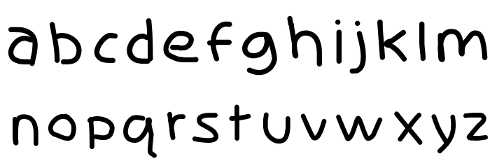 Skidoo-Thin Font LOWERCASE