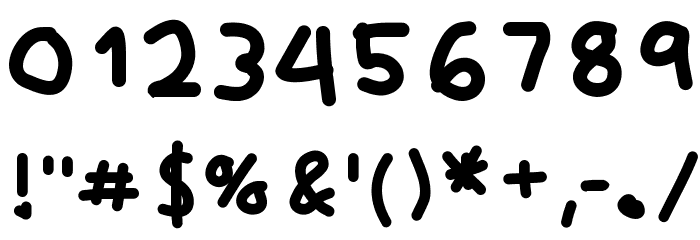Skidoo Font OTHER CHARS