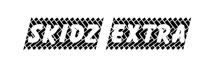 Skidz Extra  baixar fontes gratis