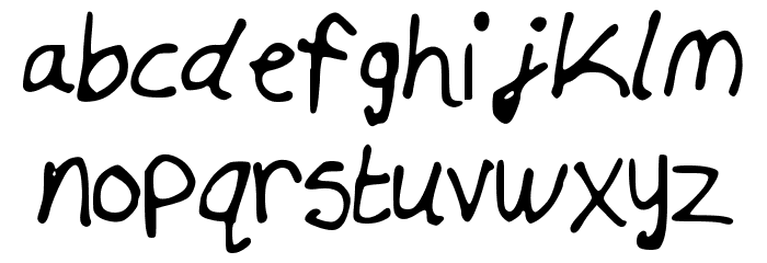 Skim_Milk Font LOWERCASE