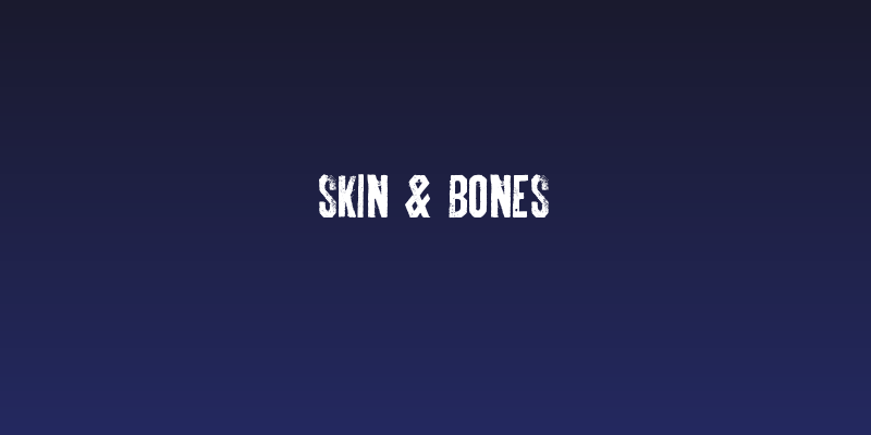 Skin & Bones Social Header