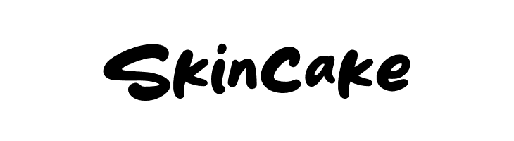 Skincake  フリーフォントのダウンロード