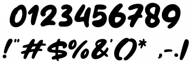 Skincake Font OTHER CHARS