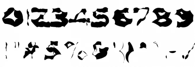 Skinnbanjo Font OTHER CHARS