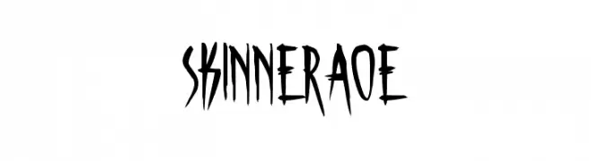 Skinner AOE  baixar fontes gratis