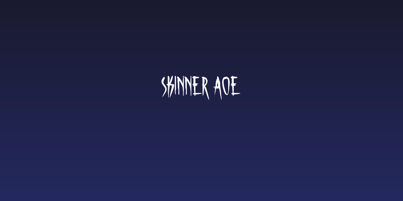 Skinner AOE Social Header