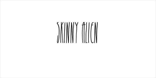 Skinny Alien Logo