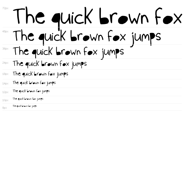 Skinny Black Waterfall