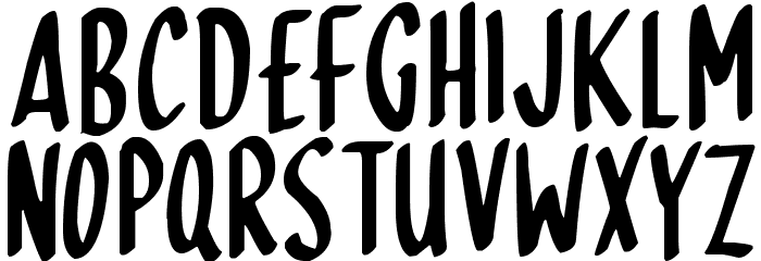 Skinny Dipping Font LOWERCASE