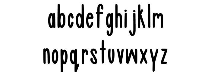 Skinny Dream Regular Polices MINUSCULES