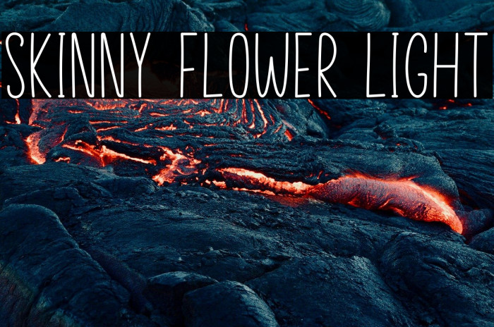 Skinny Flower Light Example 2