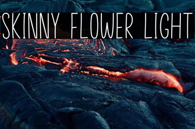 Skinny Flower Light Example 2