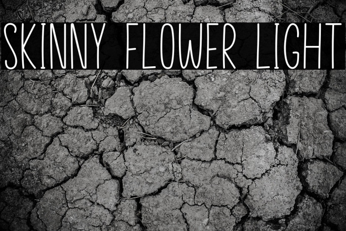 Skinny Flower Light Example 3