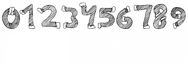 Skinny Jeans Doodles Font OTHER CHARS