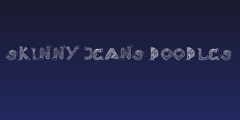 Skinny Jeans Doodles Social Header
