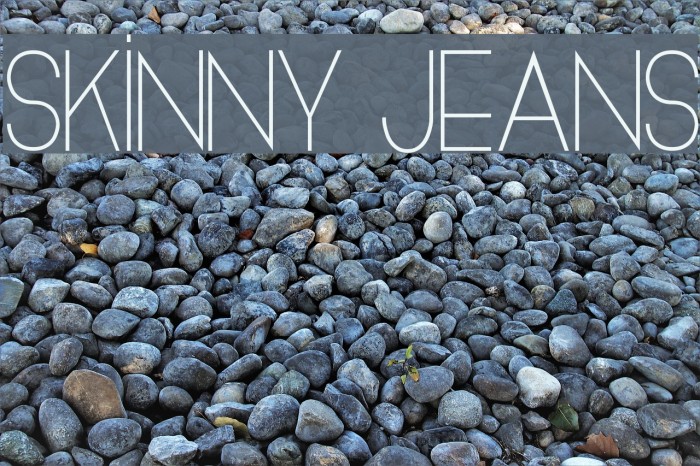 Skinny Jeans Example 1