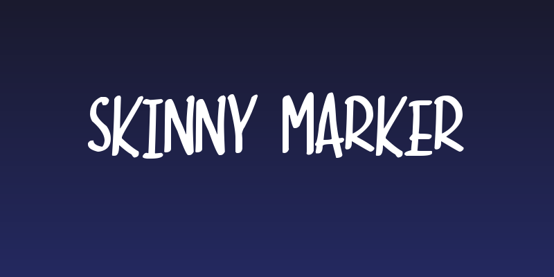 Skinny Marker Social Header