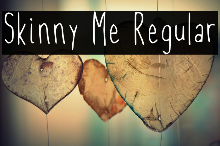 Skinny Me Regular Example 3