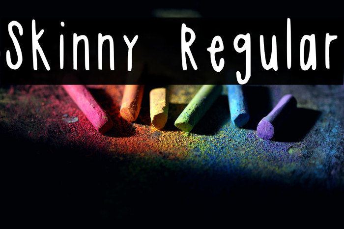 Skinny Regular Example 2