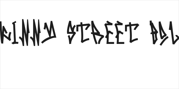 Skinny Street Bold Logo