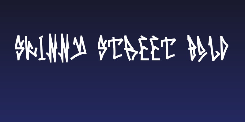 Skinny Street Bold Social Header