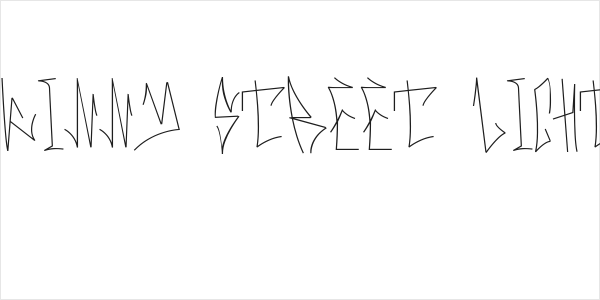 Skinny Street Light Logo