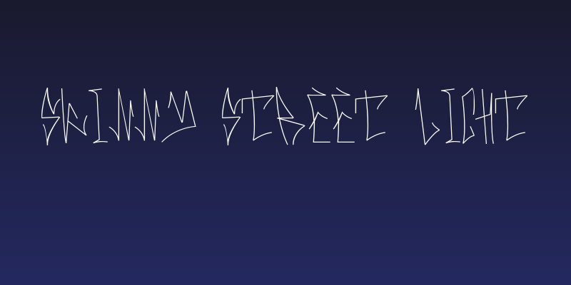 Skinny Street Light Social Header