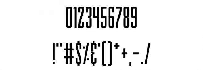 Skinny Sunbeams Font OTHER CHARS