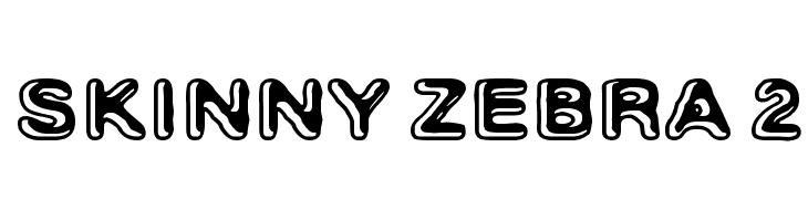 Skinny Zebra 2 Font