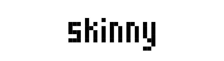 Skinny Font