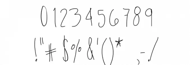 SkinnyBitch फ़ॉन्ट अन्य घर का काम