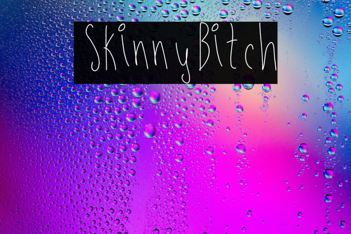 SkinnyBitch Example 2