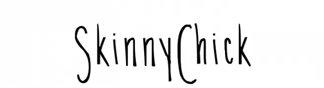 SkinnyChick  Free Fonts Download