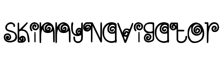 SkinnyNavigator  les polices de caractères gratuit tlcharger