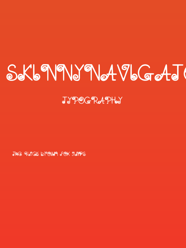 SkinnyNavigator Poster