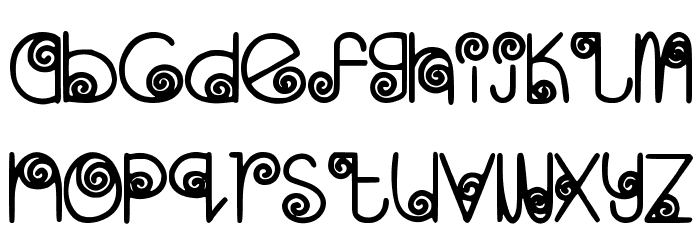 SkinnyNavigator Font LOWERCASE