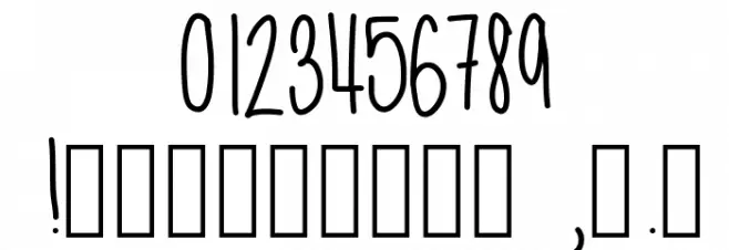 SkinnyNess Schriftart Anderer Schreiben