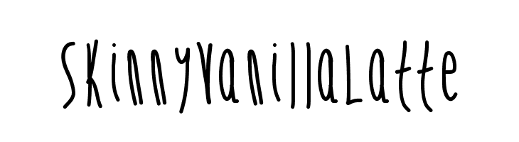 SkinnyVanillaLatte Font