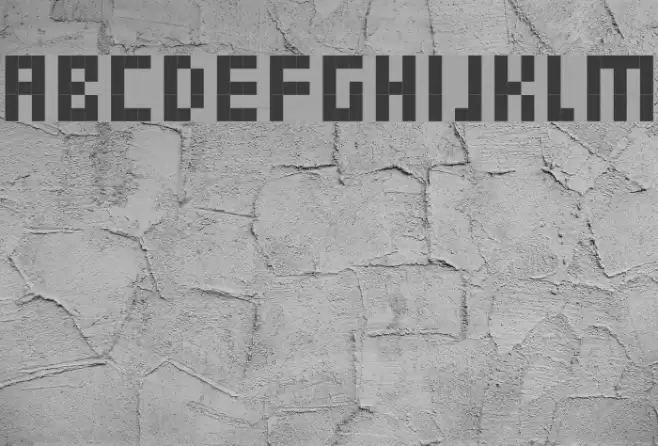 Skinny Font examples