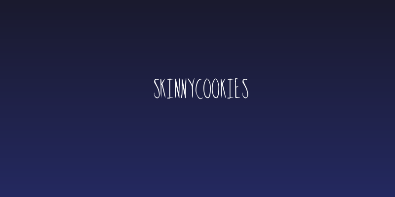Skinnycookies Social Header
