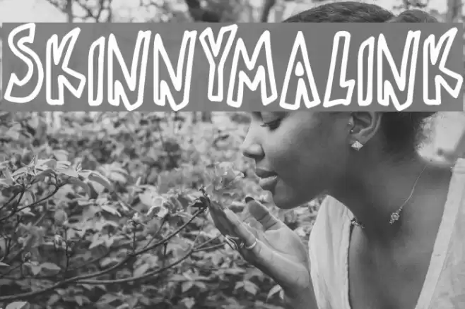 Skinnymalink Font examples