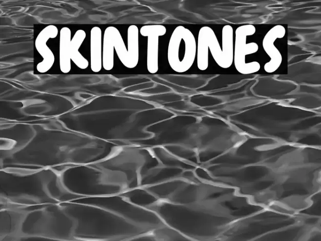 Skintones Schriftart examples