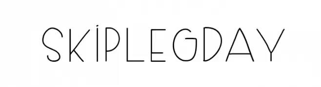 SkipLegDay  Frei Schriftart Herunterladen