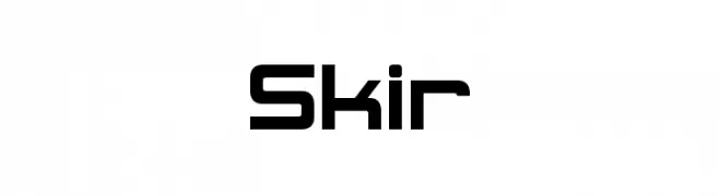 Skir  नि: शुल्क फ़ॉन्ट्स डाउनलोड