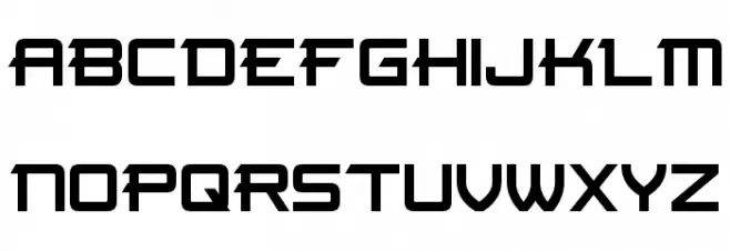 Skir Schriftart Groß