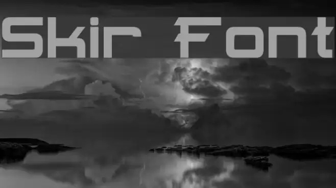 Skir Font examples